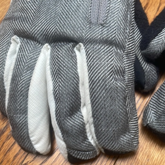 Head Outlast Waterproof winter gloves sz M gray pattern white black zip … - Picture 5 of 12